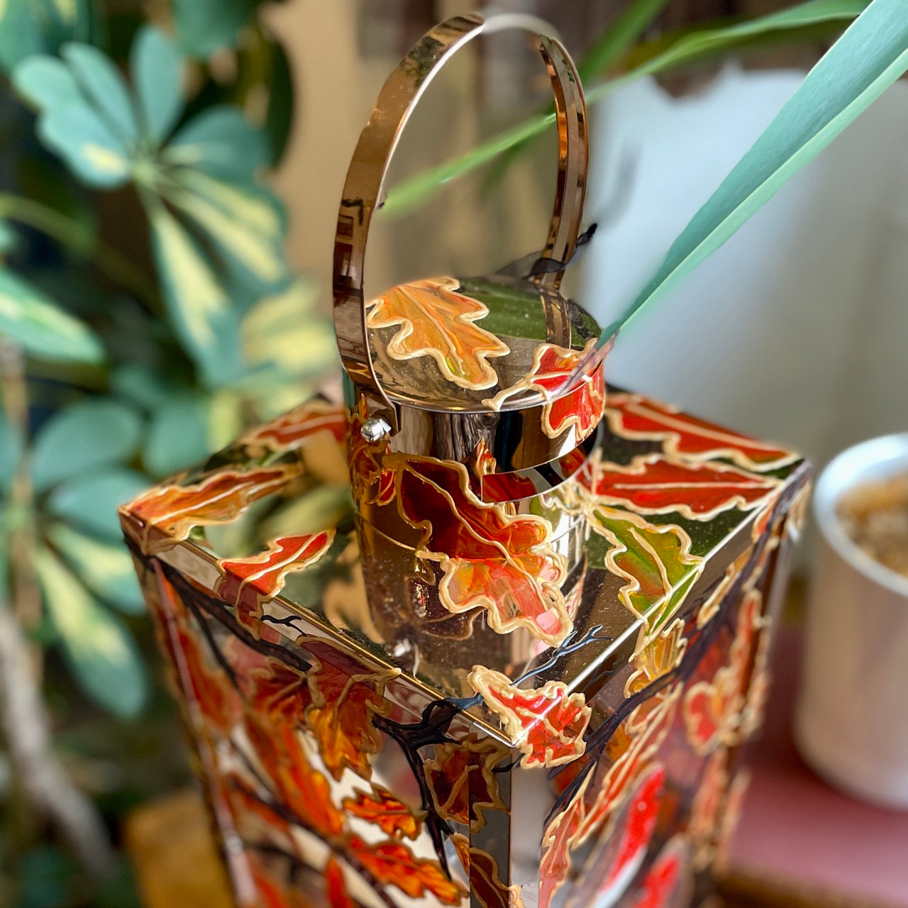 Robin Love~ One of a kind lantern