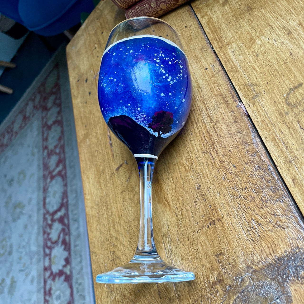 Starry sycamore~ Wine glass