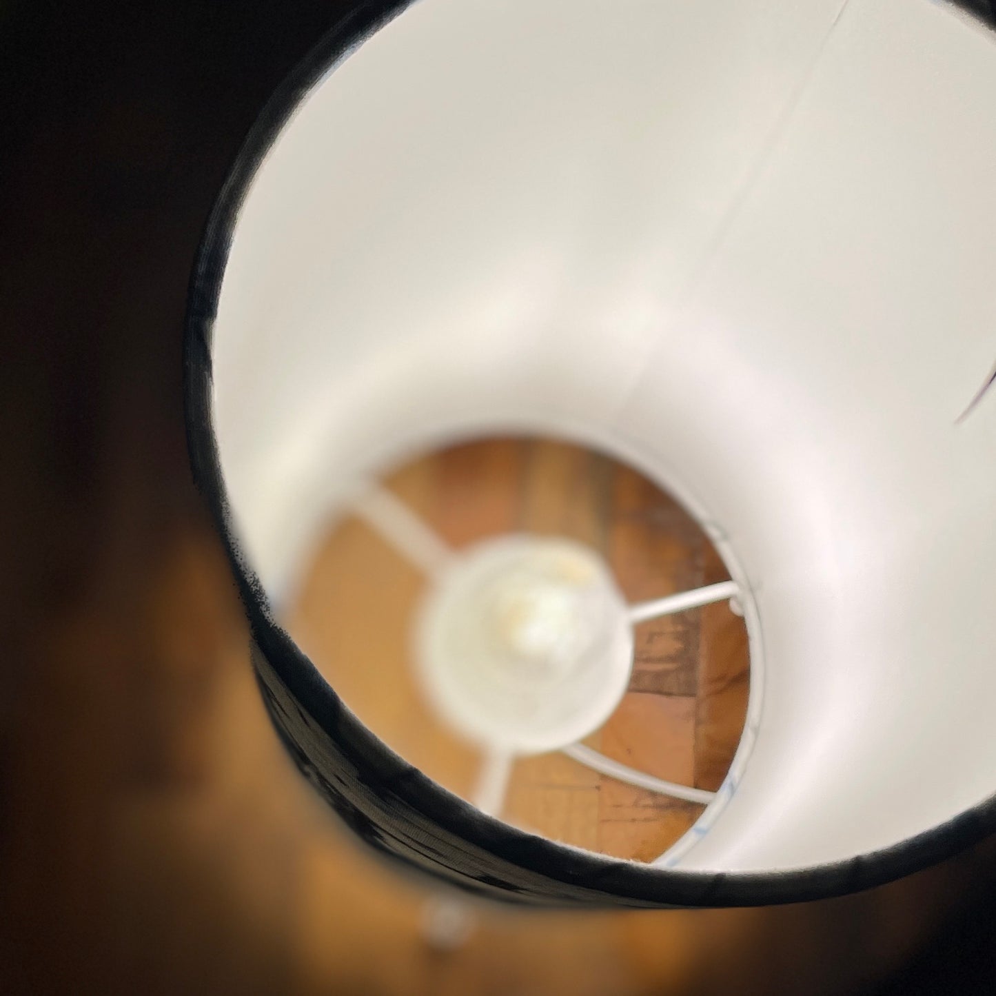 Wintertime with Badgers~ One of a kind fabric table lamp