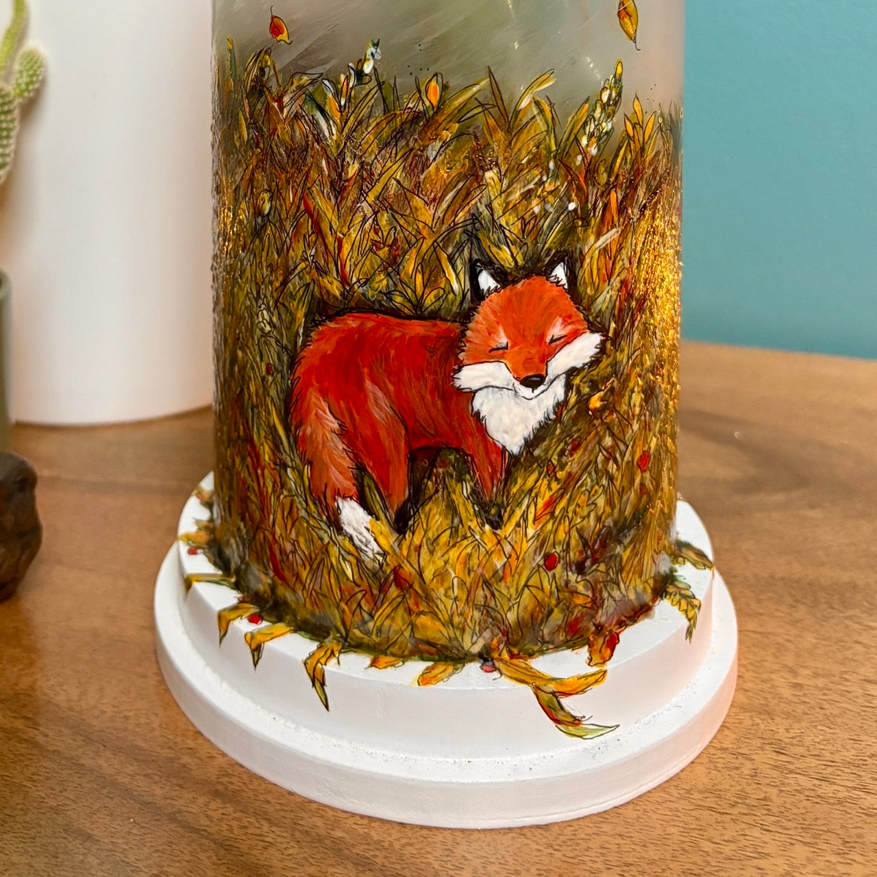 Woodland~ One of a kind light dome